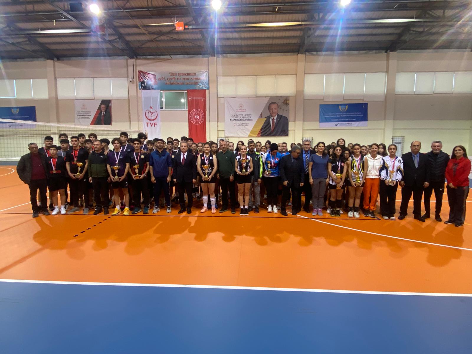 2024-2025 Okul Sporları Voleybol Müsabakaları Sona Erdi